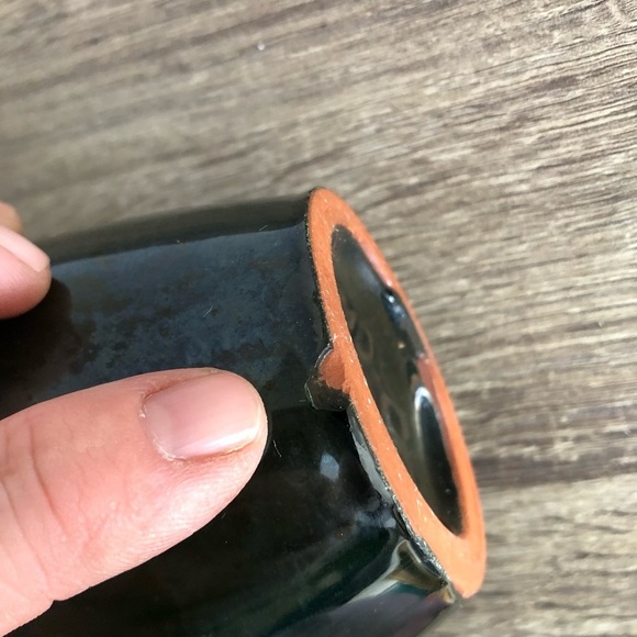 Vtg CCC Rainbow Glaze Pitcher - Picture 8 of 16